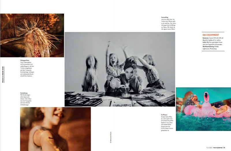 Aleksandra Böck in der PHOTOGRAPHIE 1-2/2023