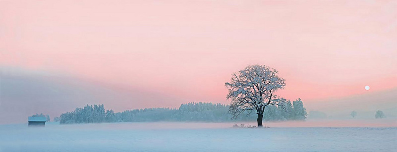 Martin Gabler - Winterliche Abendstimmung Martin Gabler - Winterliche Abendstimmung