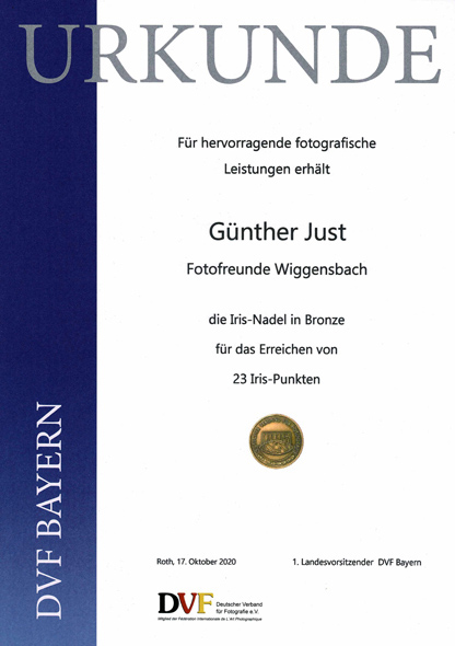 Ehrungen für Iris– und Löwenpunkte