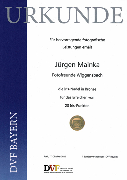 Ehrungen für Iris– und Löwenpunkte