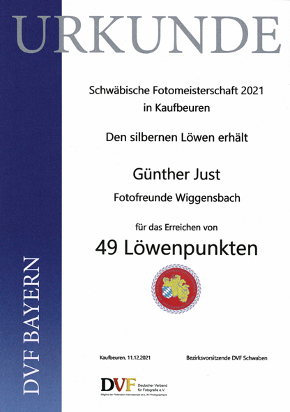 Ehrungen für Iris– und Löwenpunkte