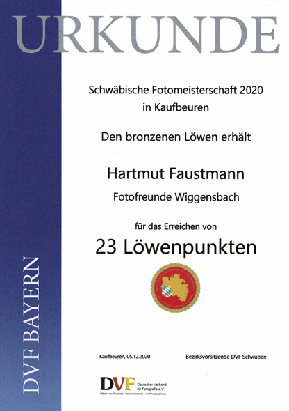 Ehrungen für Iris– und Löwenpunkte