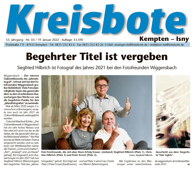 Sieger Jahresfotograf 2021