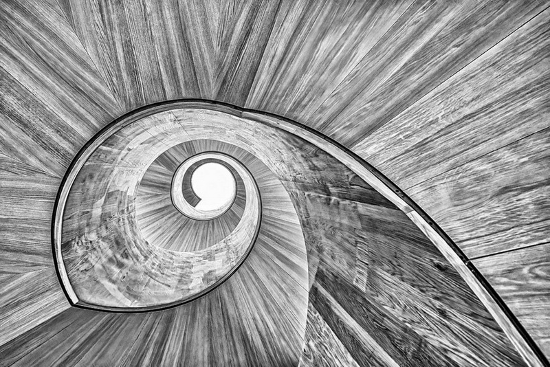 Hartmut Faustmann: Holztreppe Hartmut Faustmann: Holztreppe