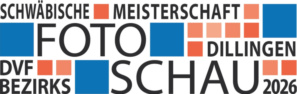 Logo der Schwäbischen Fotomeisterschaft 2026 in Dillingen