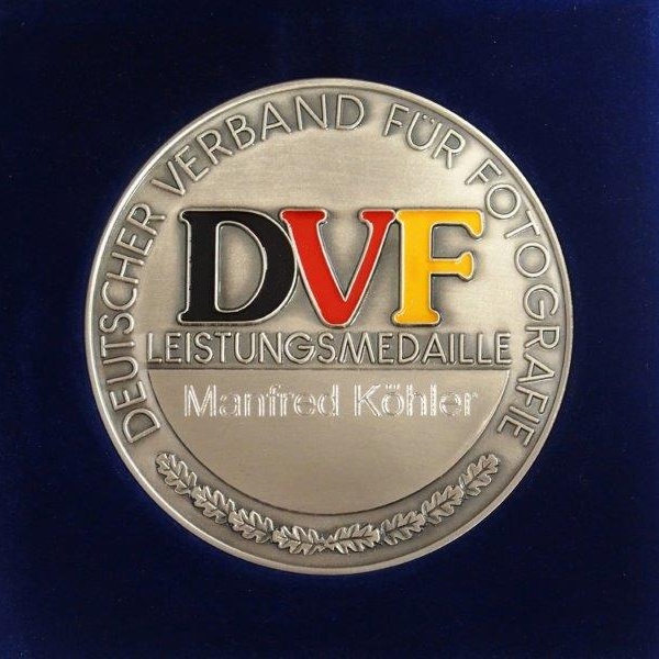 DVF-Verdienstmedaille in Silber für Manfred Köhler