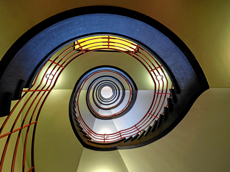 Faustmann Hartmut - Blaues (Treppen-) Auge (Urkunde) Faustmann Hartmut - Blaues (Treppen-) Auge (Urkunde)