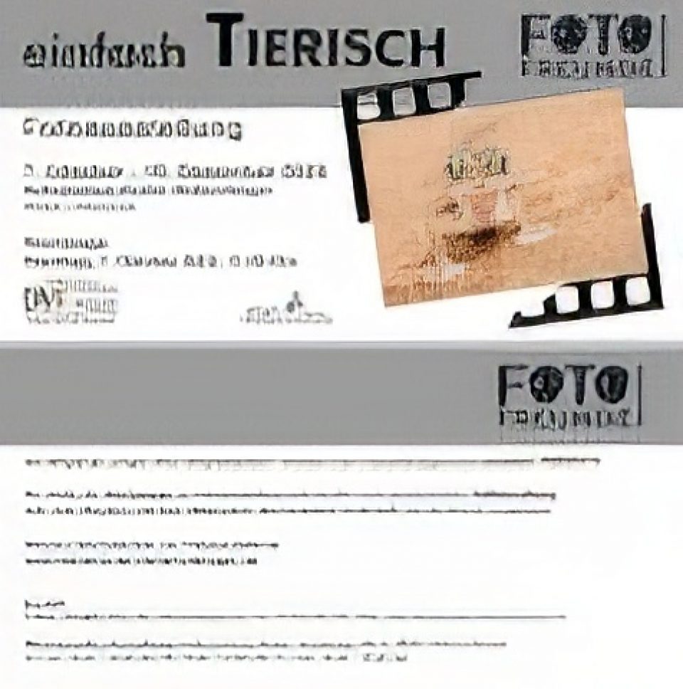 07.10. - 15.12. einfach TIERISCH