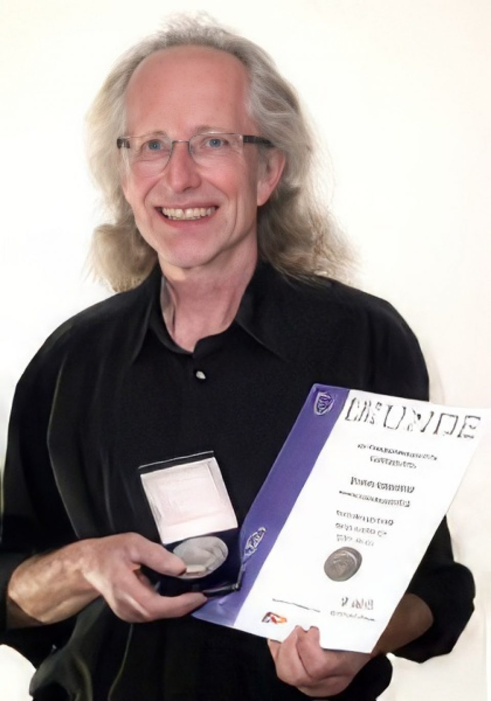 IRIS-Medaille in Silber für Armin Greither